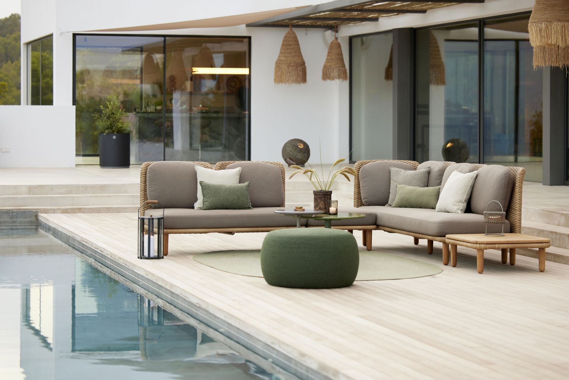 Arch Outdoor Sofa 2-Seater Module Cane-Line