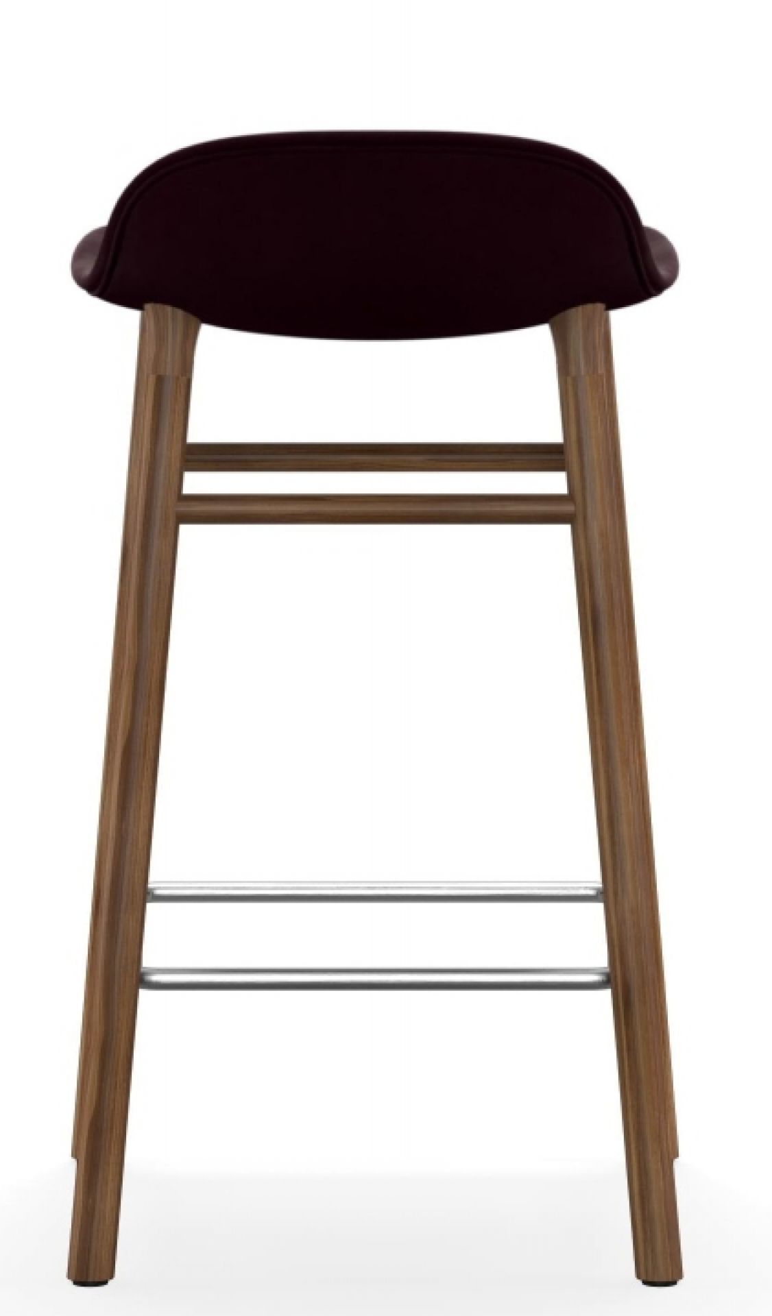 Form Barstool  H 65 cm Oak Upholstered Normann Copenhagen