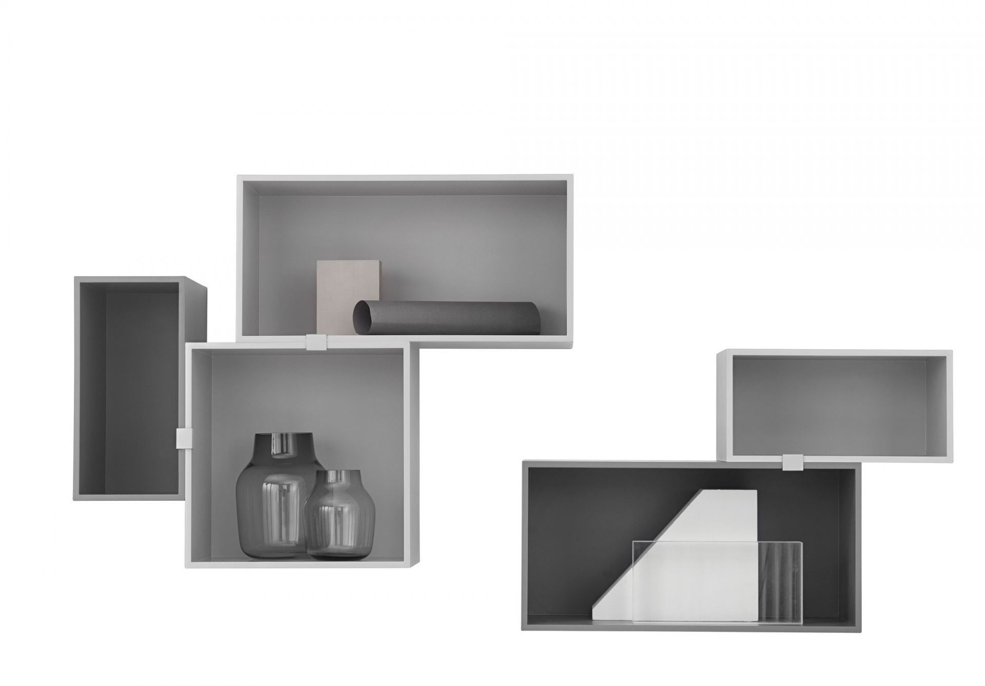 Mini Stacked Storage System 2.0 Shelf system Muuto