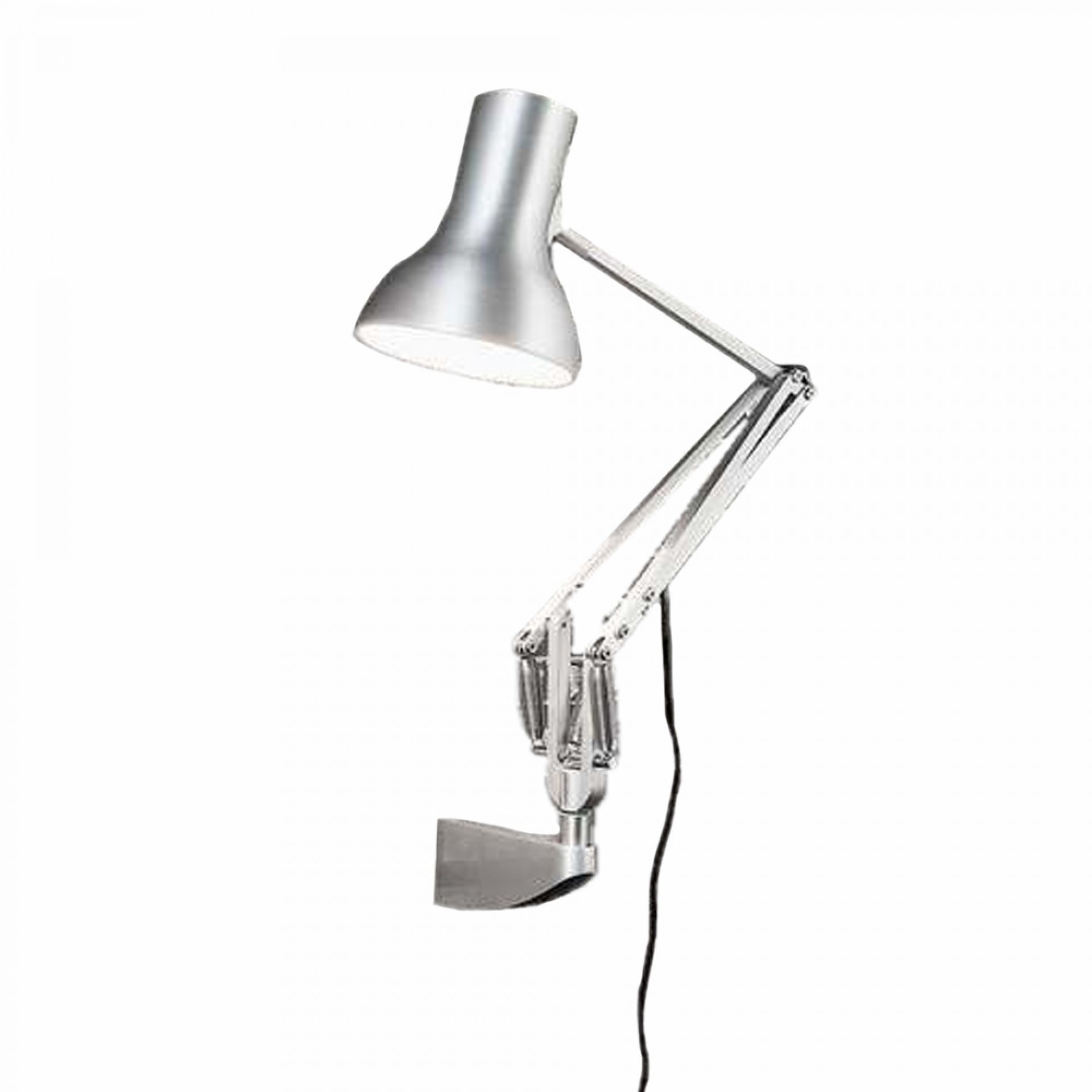 wall mounted anglepoise style lamp