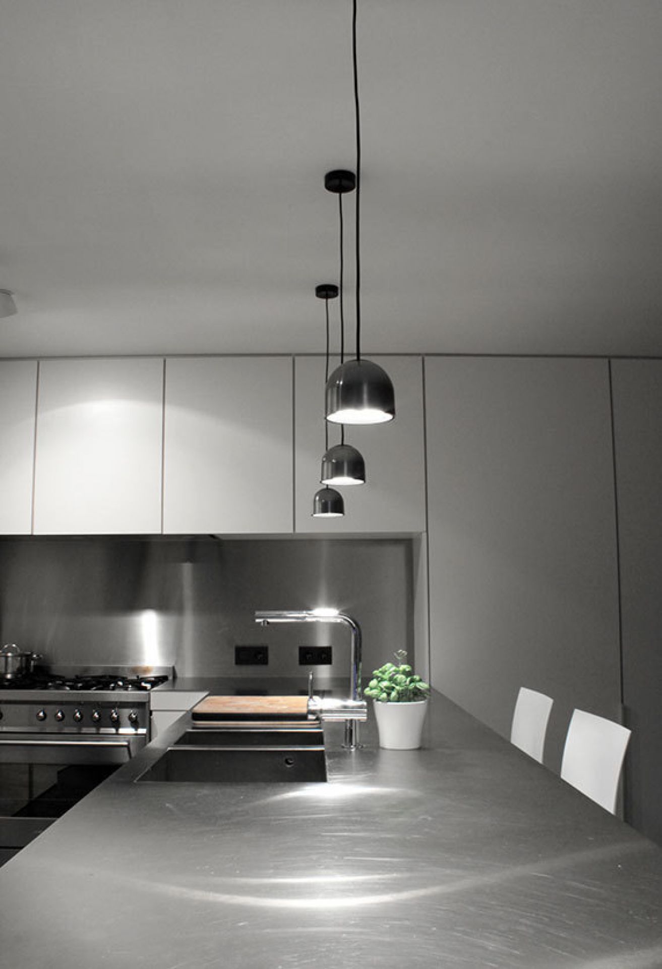 Wan S Suspension lamp Flos | black | F9560009