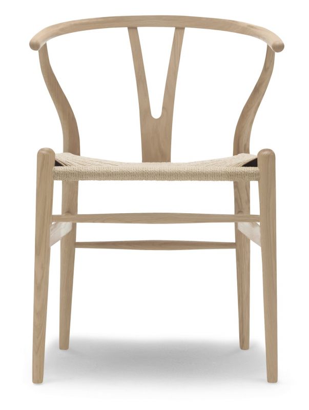 CH24 Wishbone Chair / Y-Chair Carl Hansen & Søn Oak white oil