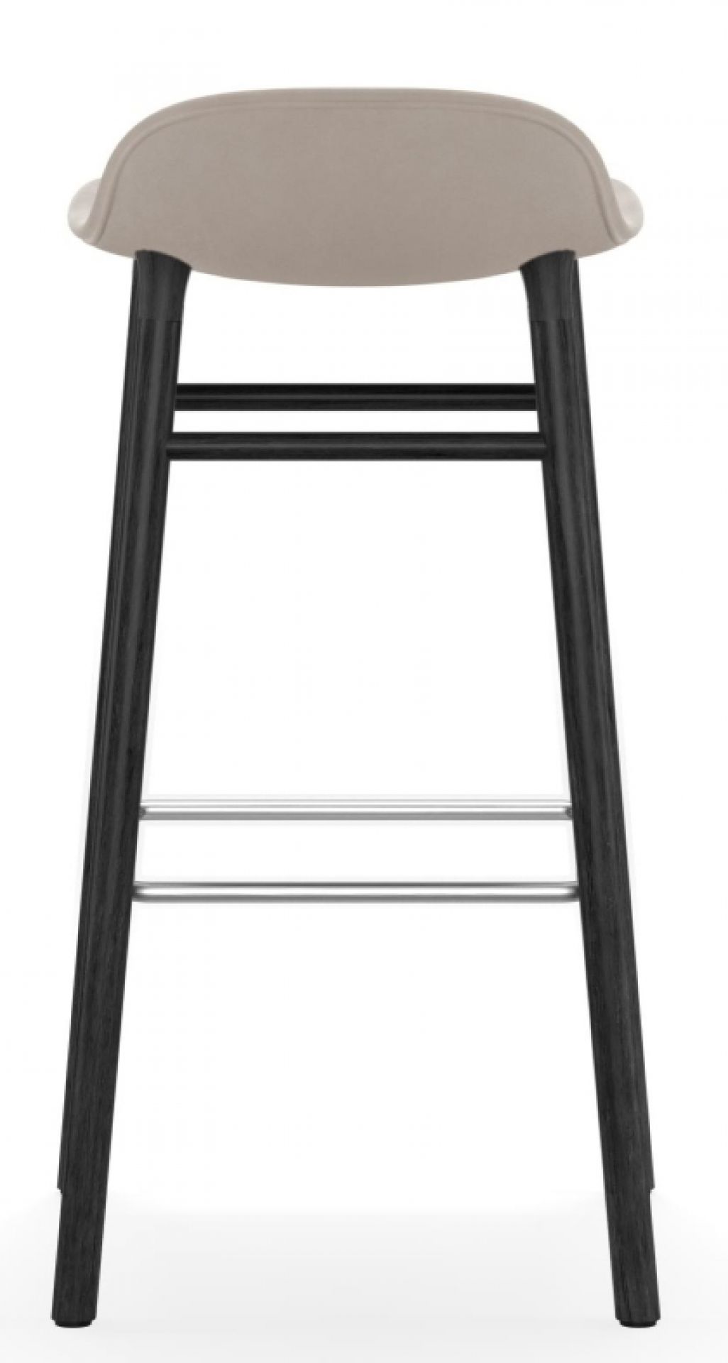 Form Barstool  H 75 cm Oak Upholstered Normann Copenhagen