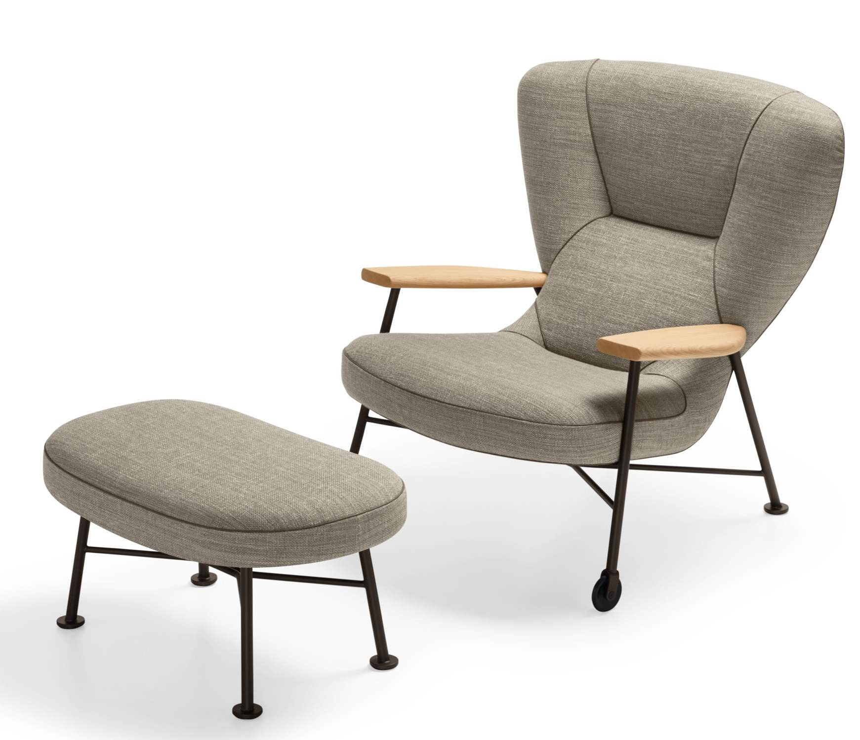 264 Shinzo Lounge Chair Armchair Walter Knoll