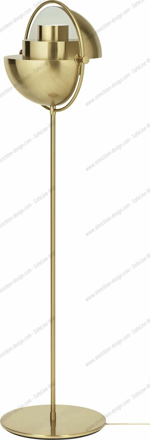 Multi-Lite Floor lamp Brass Gubi