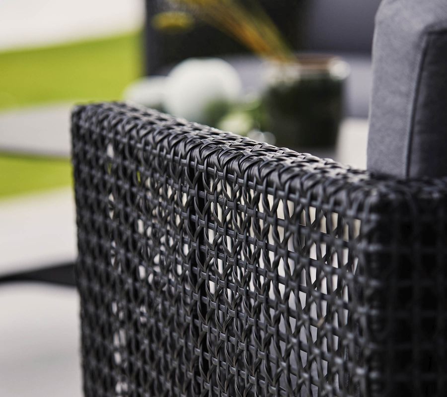 Connect Outdoor lounge chair including seat cushion in grey Cane-Line SPECIAL OFFER