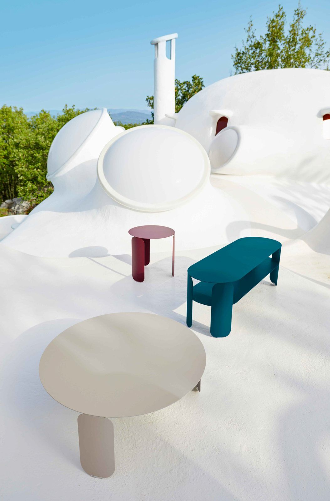 Bebop Low Table Low Table Outdoor Fermob