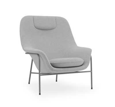Drape Lounge Chair High with Headrest Normann Copenhagen