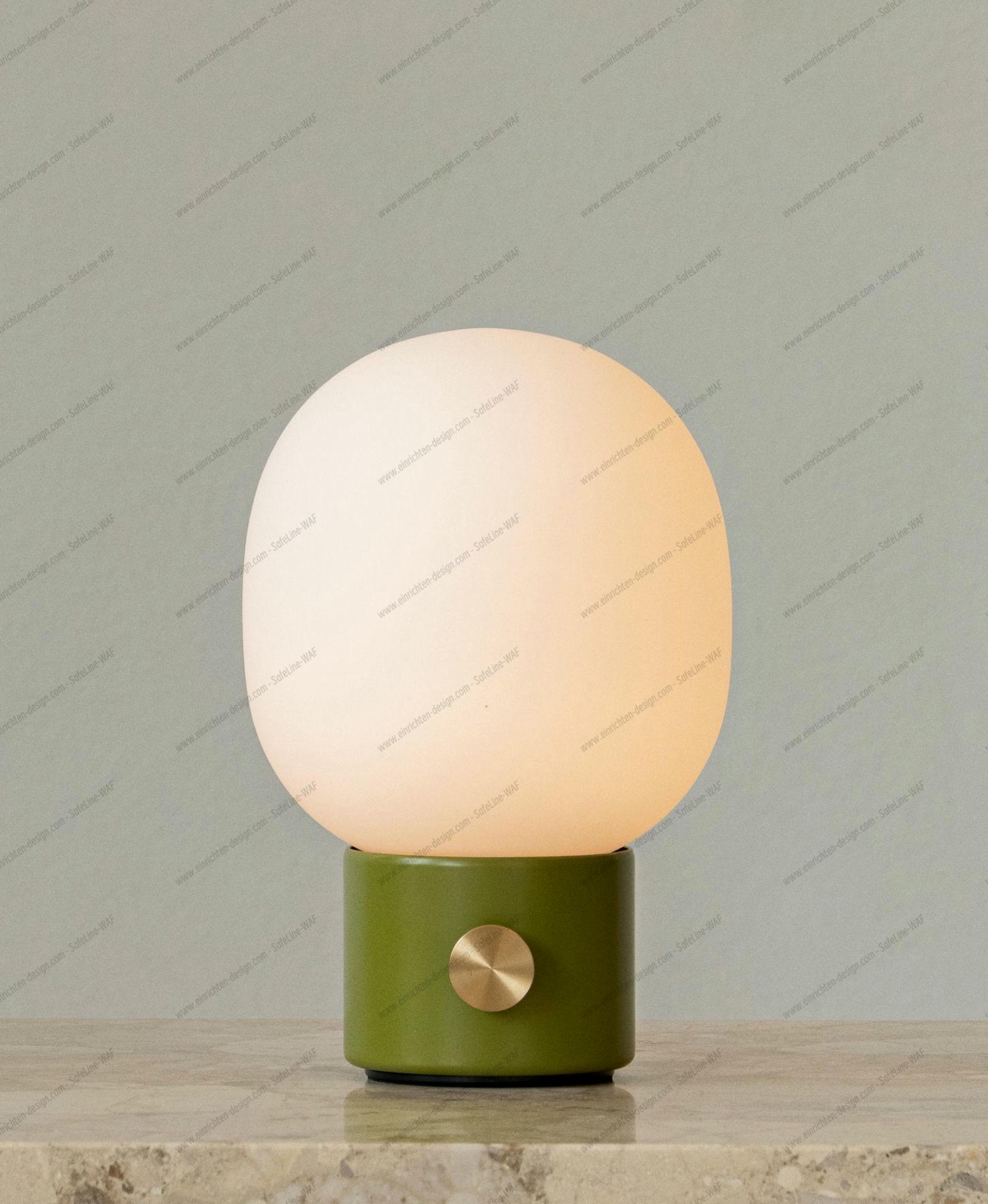 JWDA Table Lamp Portable Dusty Green Audo