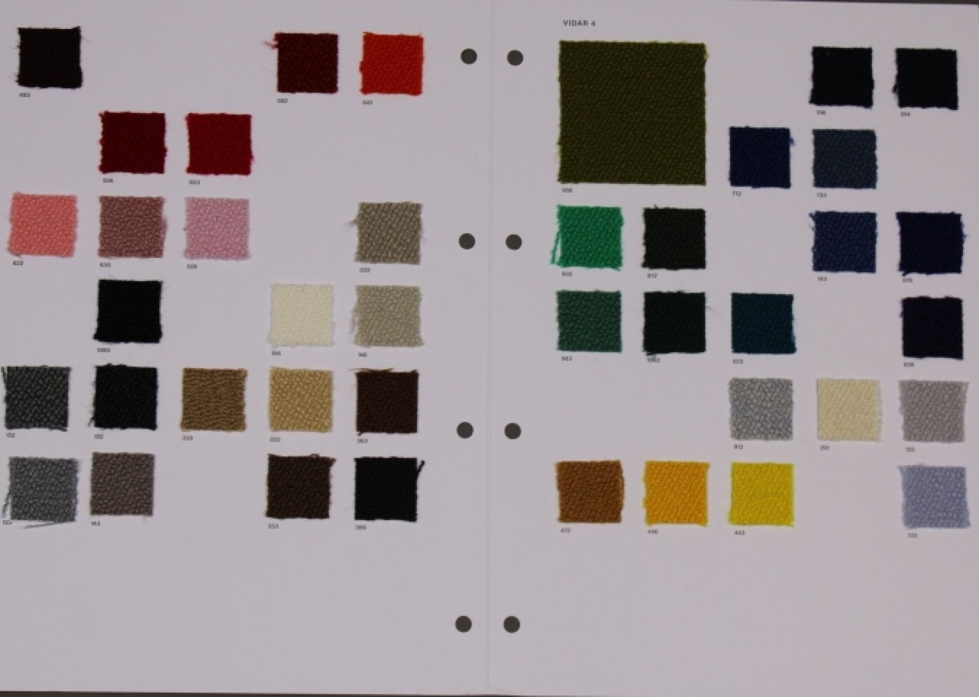 Fabric sample Vidar 4 Kvadrat
