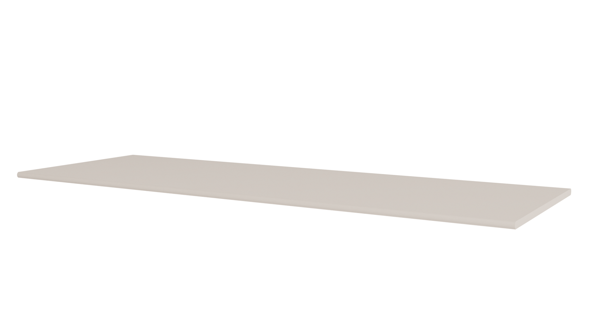 Große, rechteckige Abdeckplatte von Montana in Beige, passend für Mini-Möbel, zur individuellen Gestaltung.