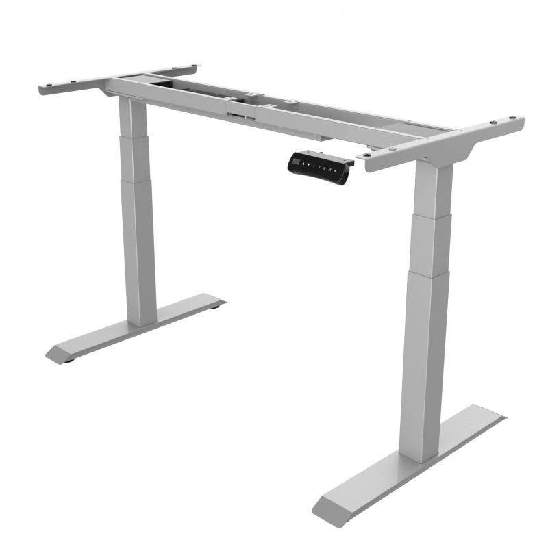 Hiplift underframe height adjustable electric büroforum Silver