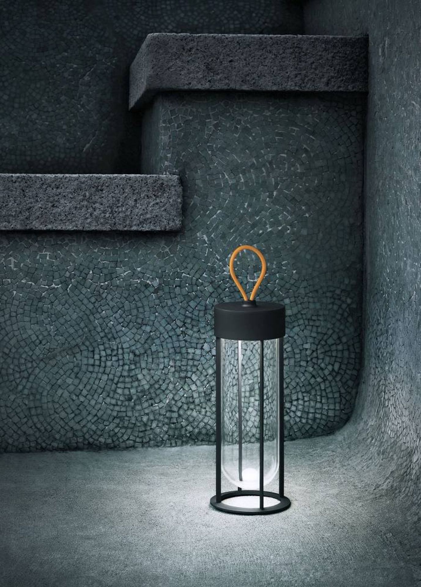 In Vitro Unplugged Battery lamp / Table lamp Flos Black