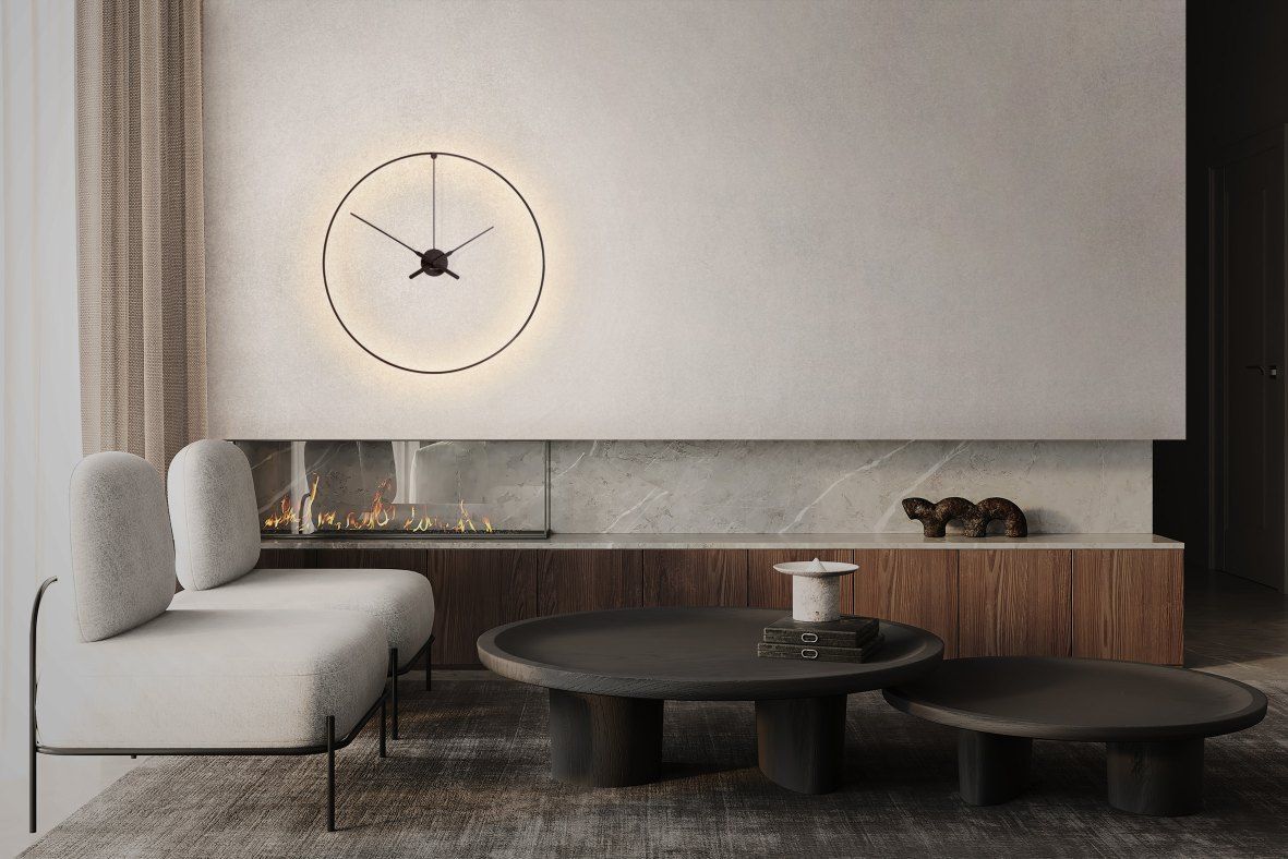 Ombra Clock wall clock nomon