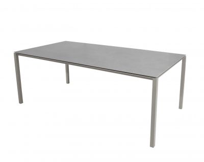 Pure Outdoor Dining table medium W 200 x D 100 x H 74 cm Cane-Line