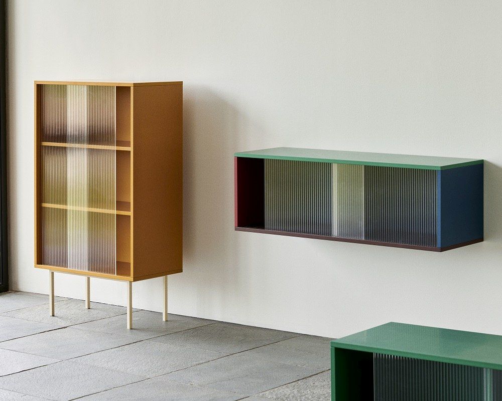 Colour Cabinet Tall Hay Yellow