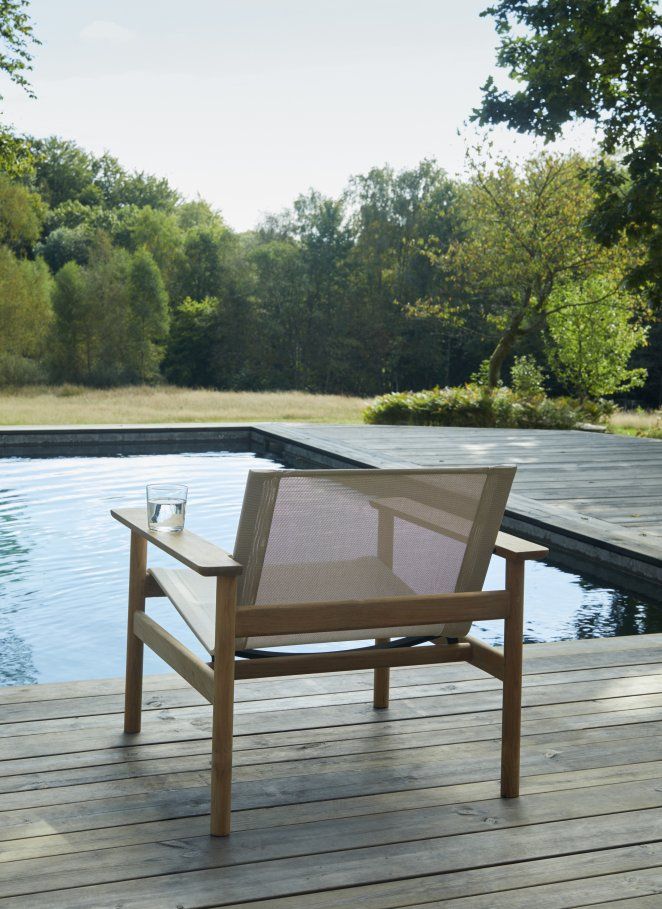 Pelagus Lounge Chair Skagerak by Fritz Hansen  