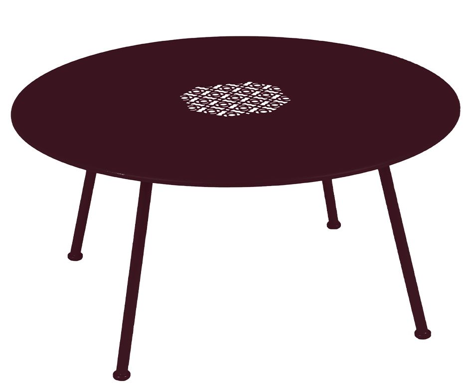 Lorette Low Outdoor Side Table / Coffee Table Ø 80 cm Fermob 