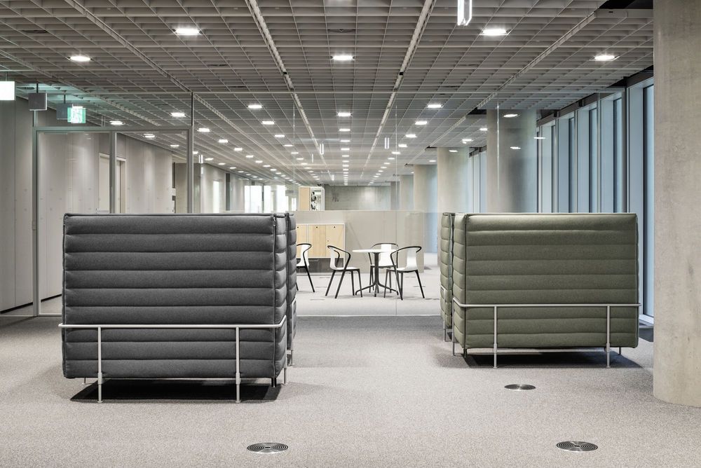 Alcove two-seater sofa Vitra