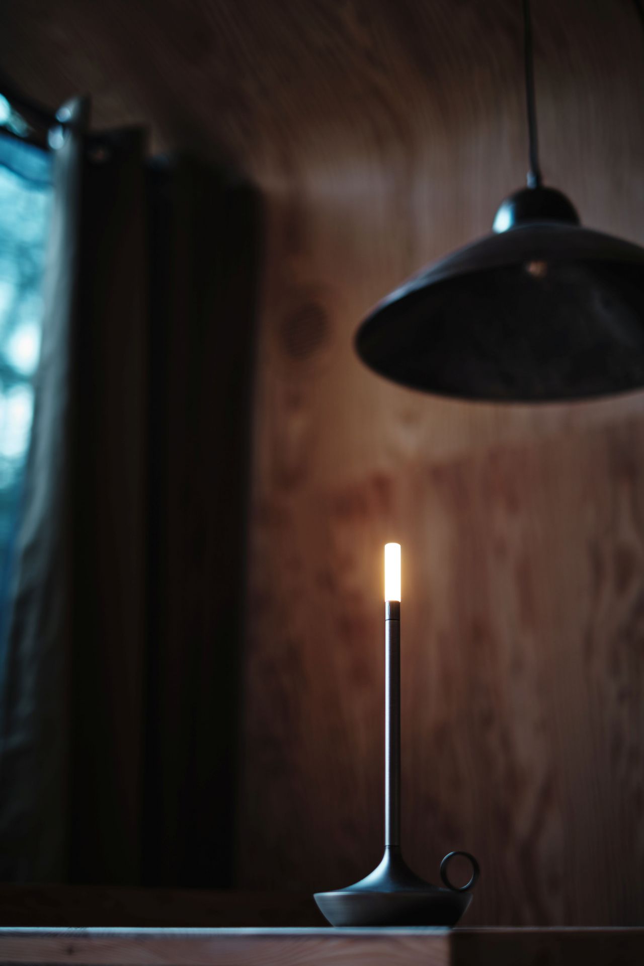 Wick Portable light / Tample lamp with USB graphite Graypants