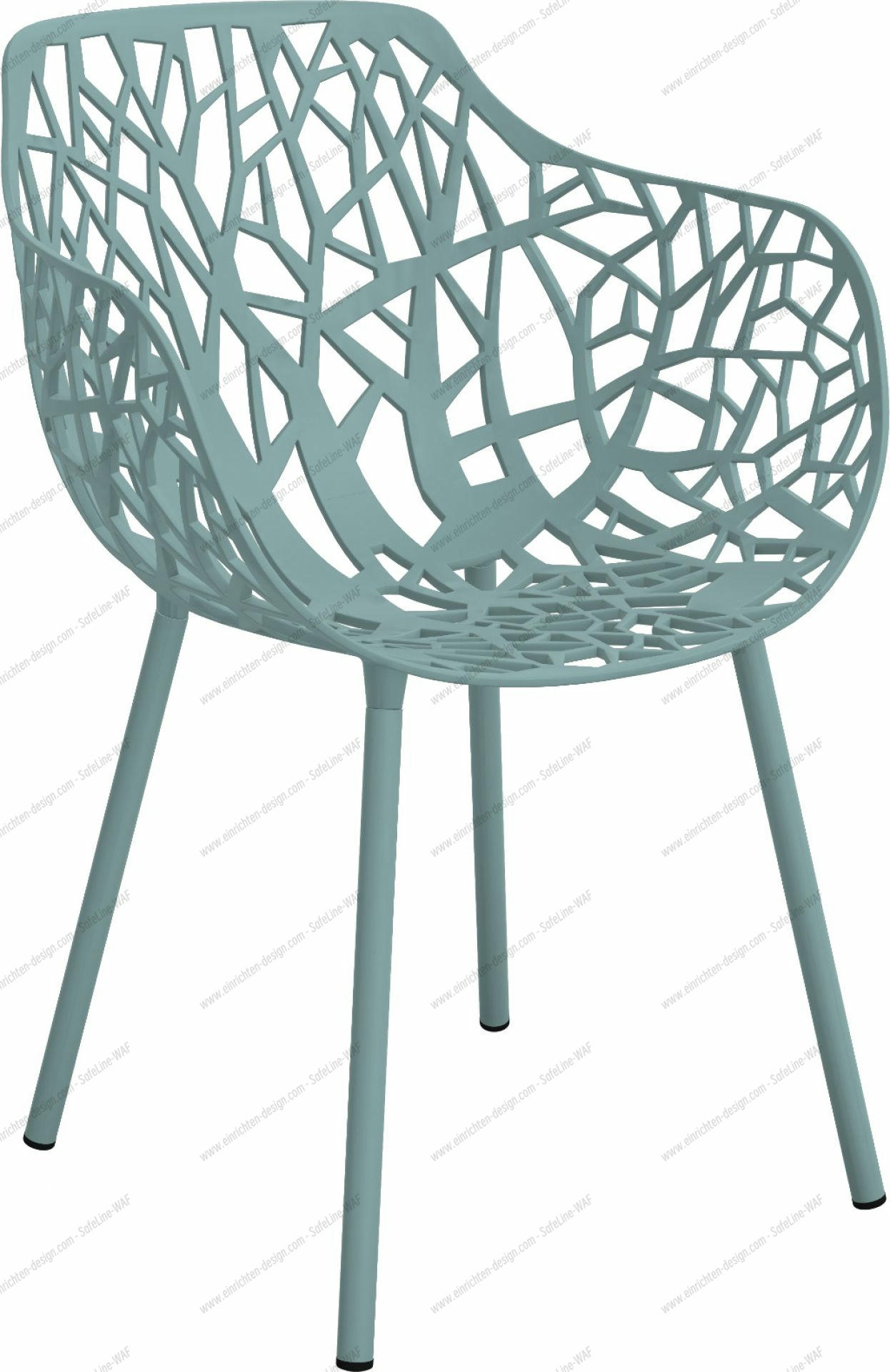 Forest Outdoor Armchair Fast light blue