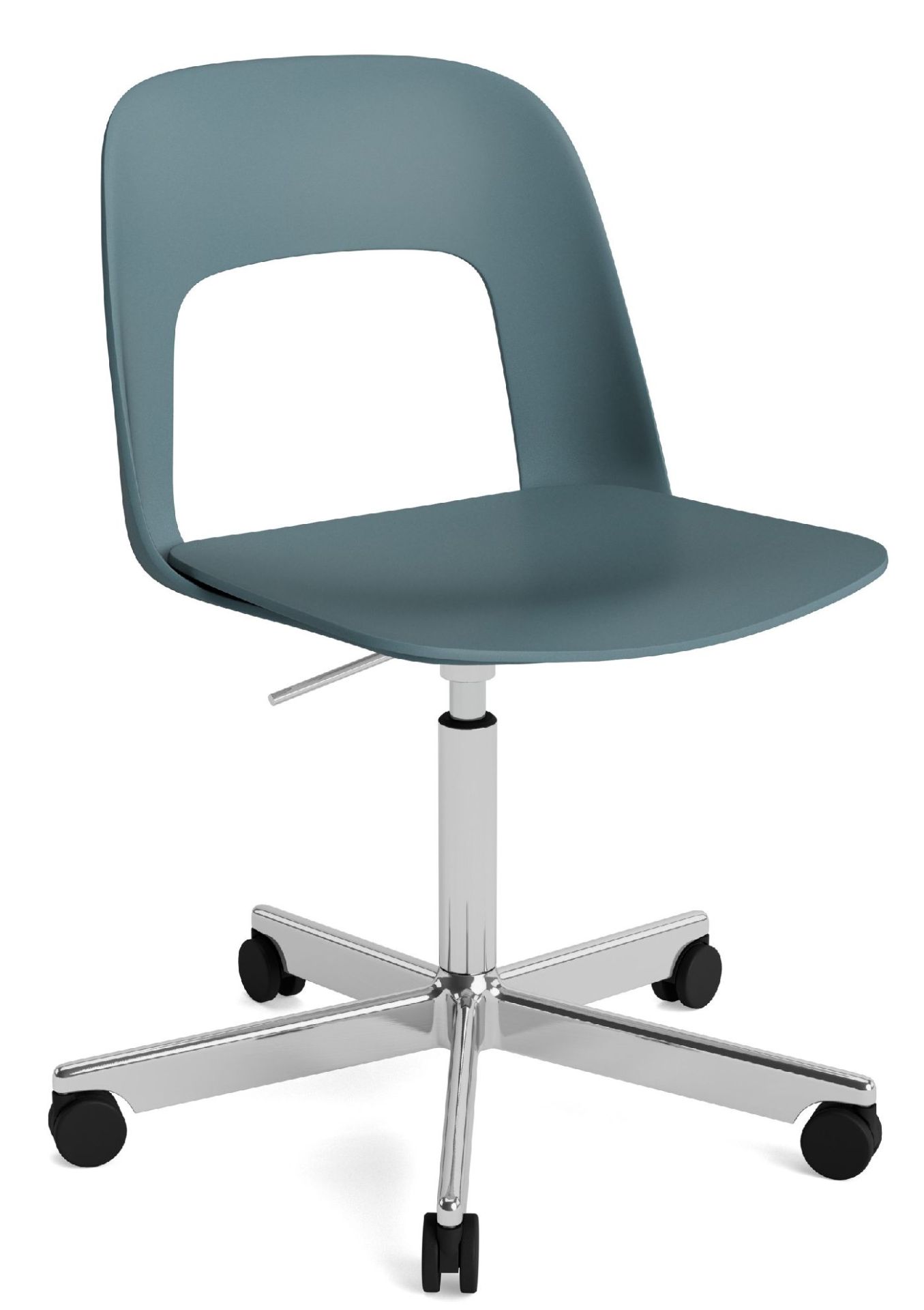 Layout Side Chair 141 5-star swivel base chair Hay   
