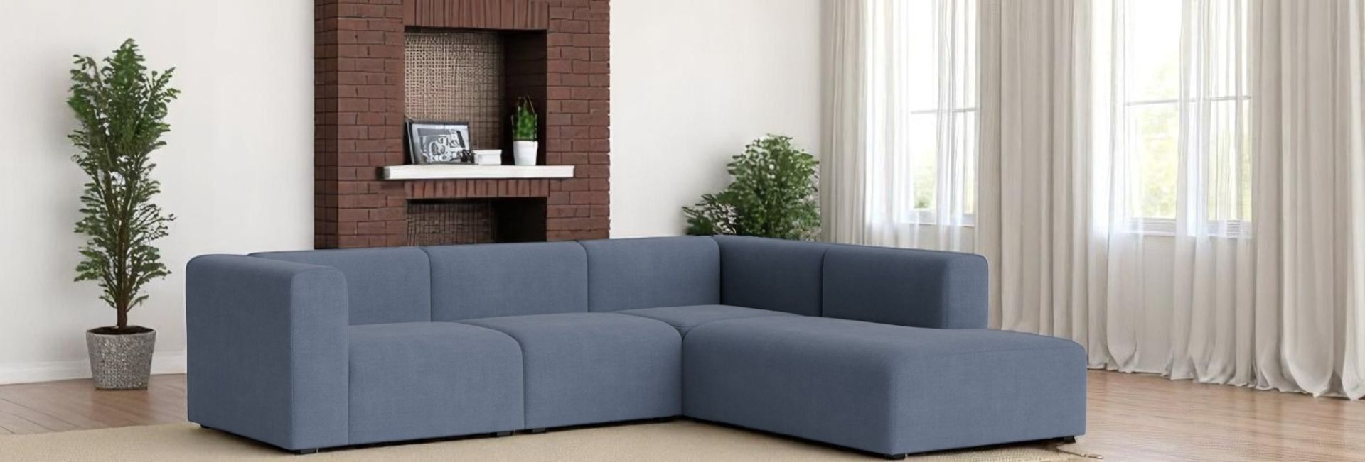 Mags Sofa Corner Combination 2 with armrest right Hay  