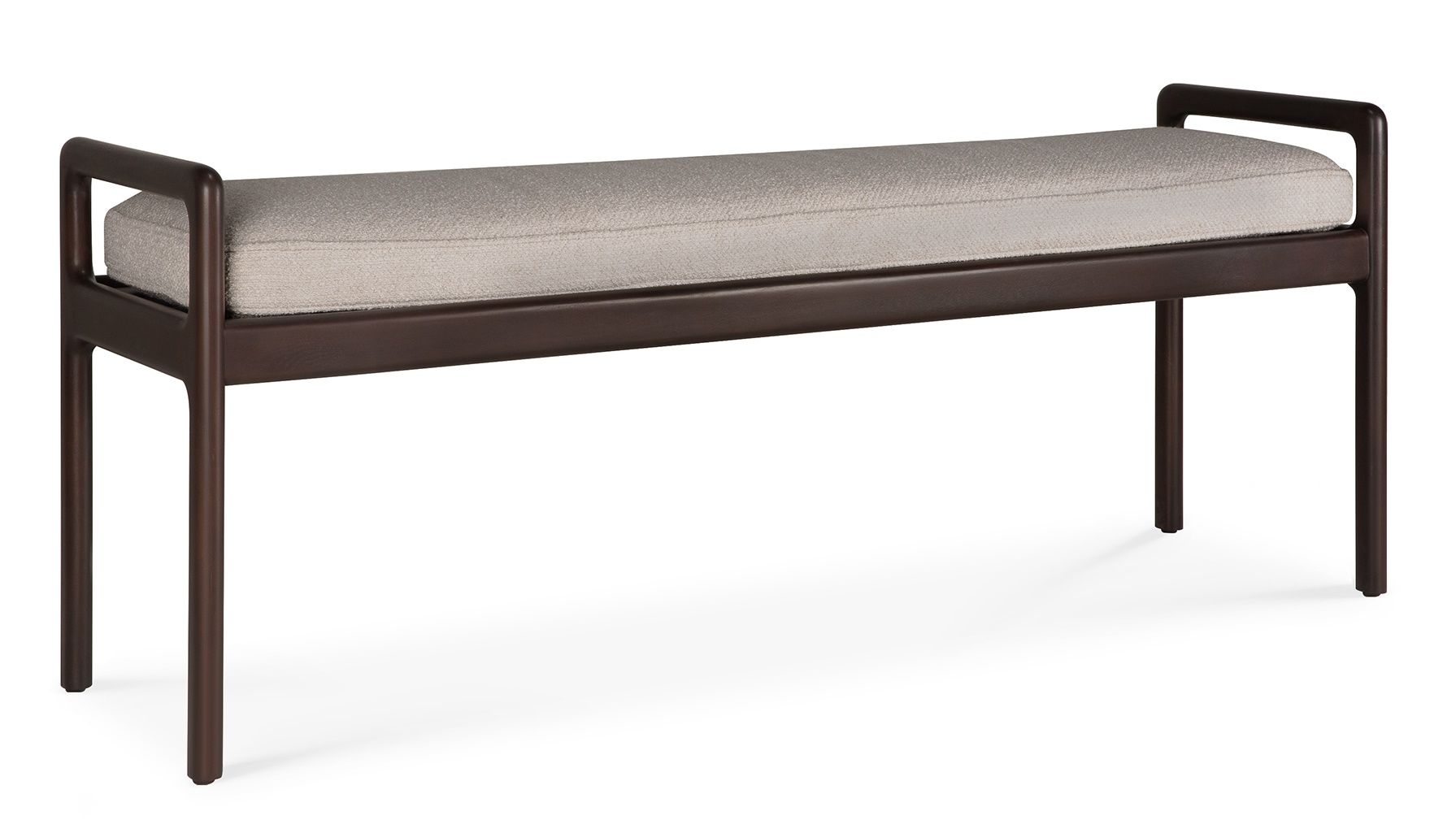 Jack Bench Bench with seat cushion Ivory Ethnicraft