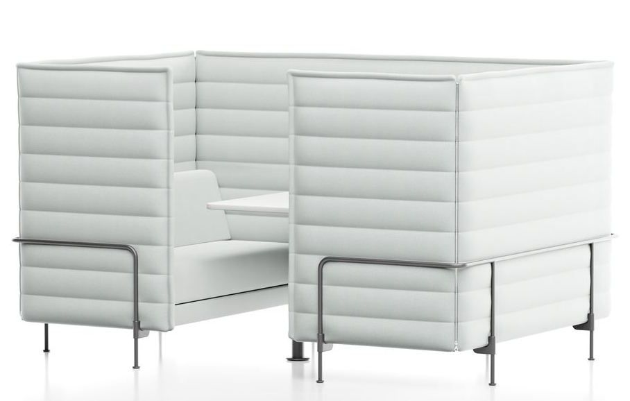 Alcove Cabin 2-seater highback sofa Vitra
