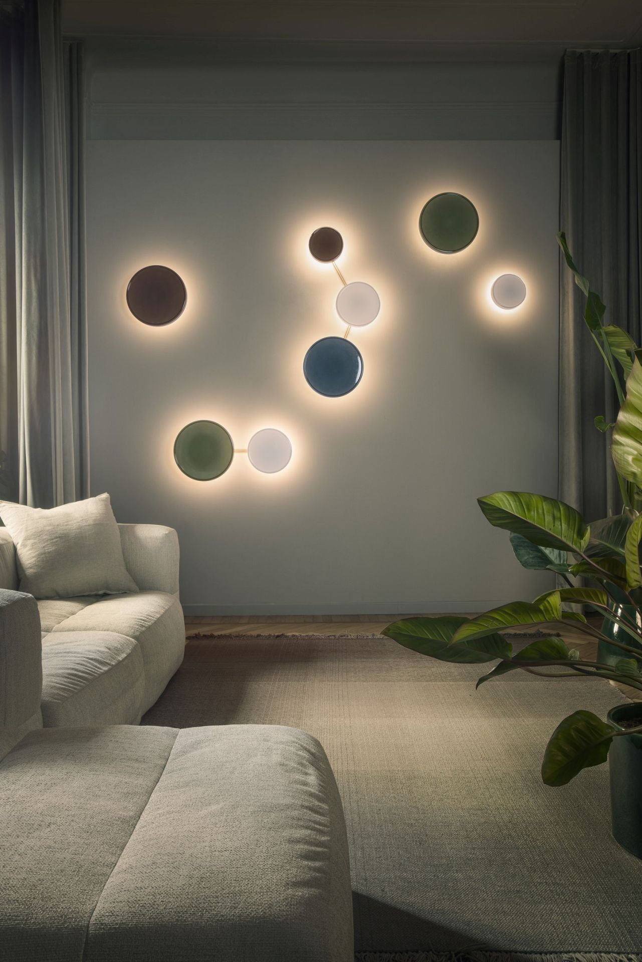 Caramel 38 wall lamp Ø38cm Opal - Triac Marset Caramel 38 wall lamp Ø38cm Opal - Triac Marset