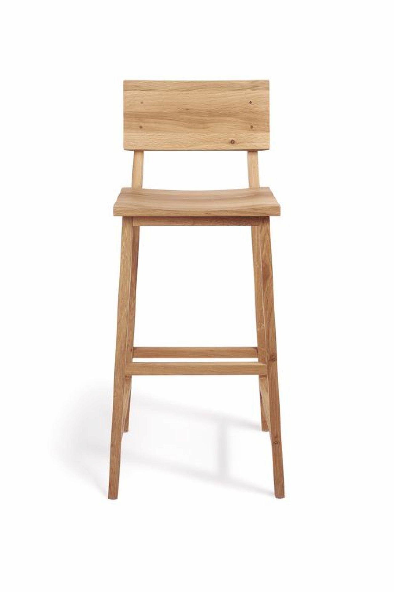 N4 Bar Stool Oak varnished Ethnicraft