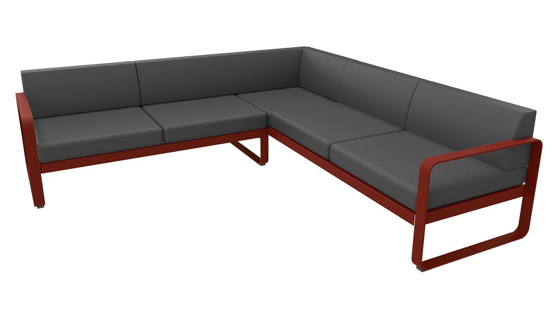 Bellevie Lounge Sofa Composition 2 A Outdoor Fermob 