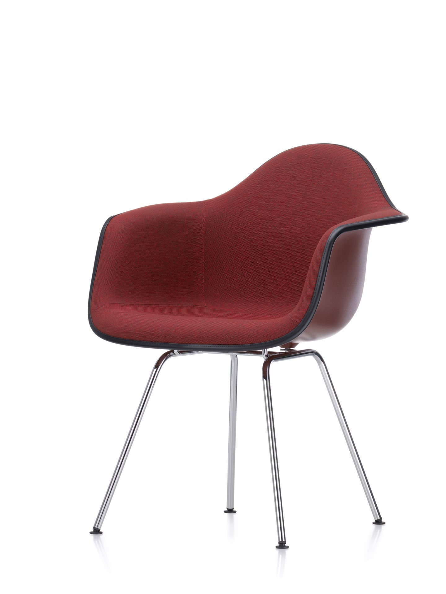 Eames Plastic Arm Chair DAX Chair Fully upholstered Vitra