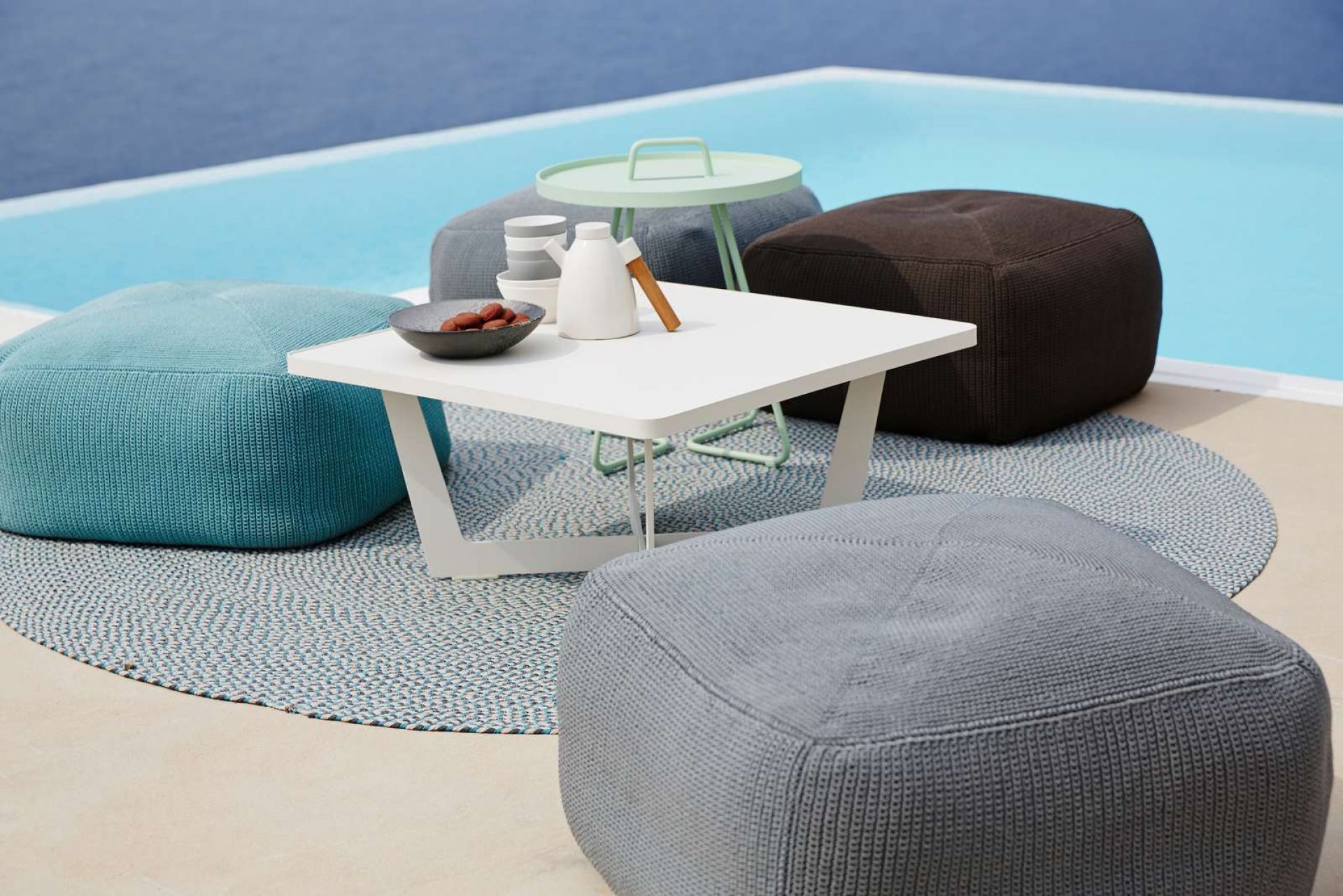 Divine Outdoor Stool Cane-Line