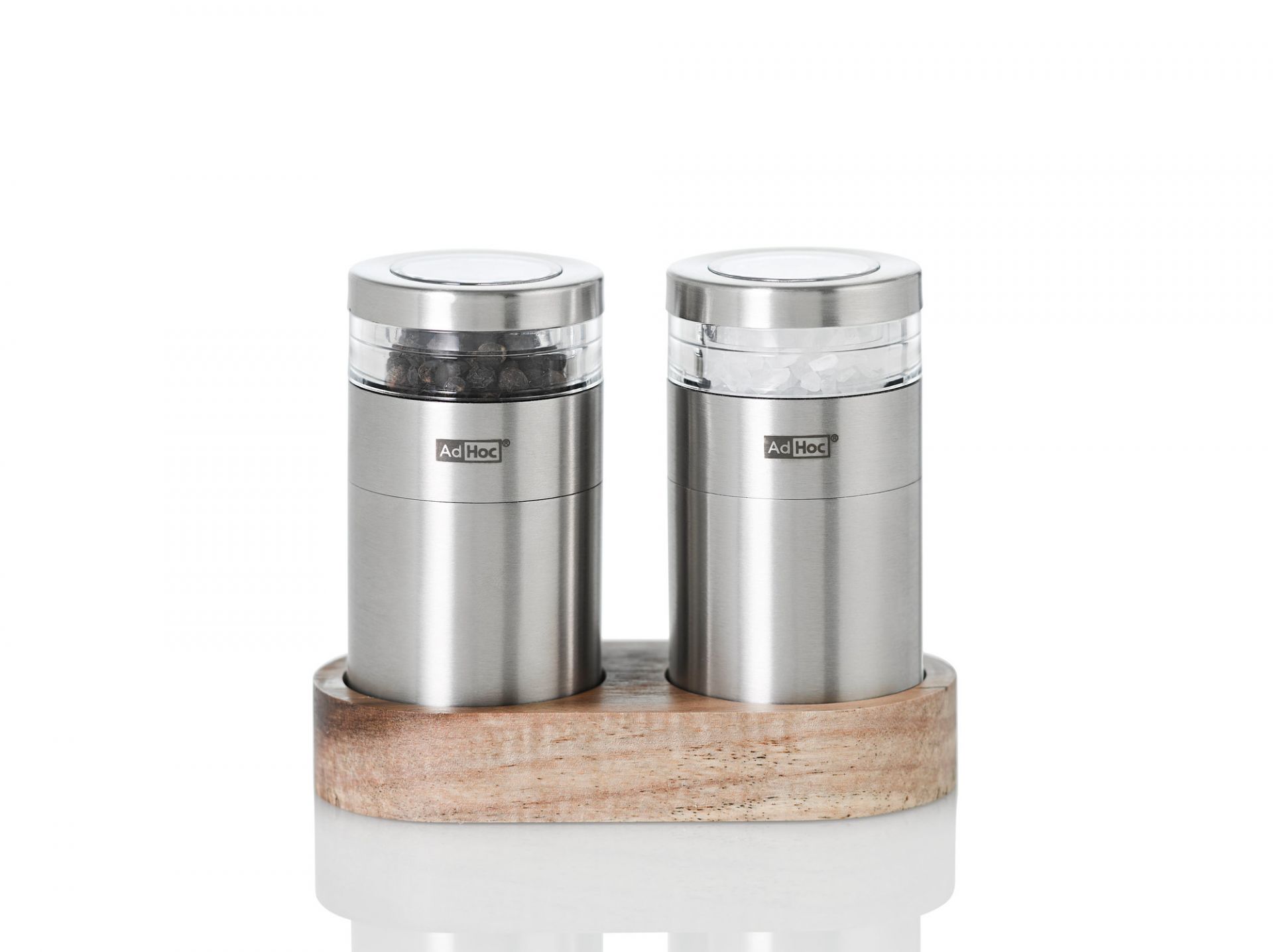 Menage Molto Pepper and Salt Mills with Tray AdHoc SINGLE PIECES