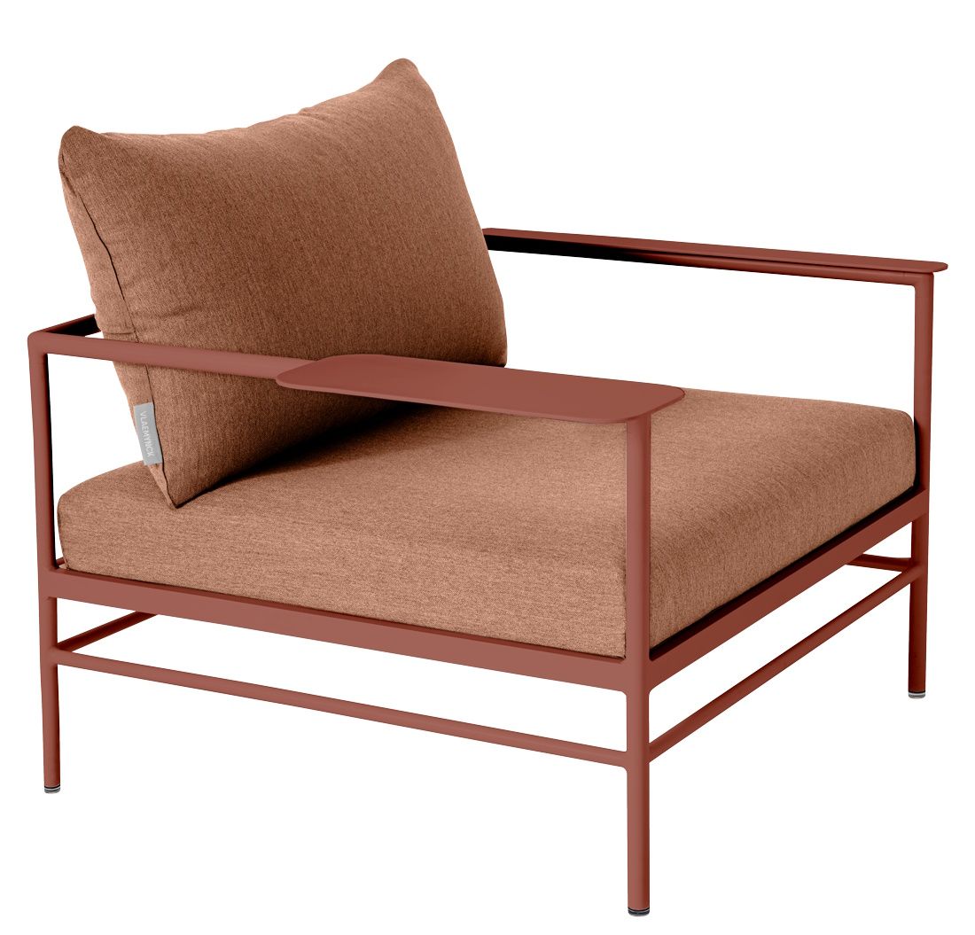 Rivage lounge chair with armrests Outdoor Fermob