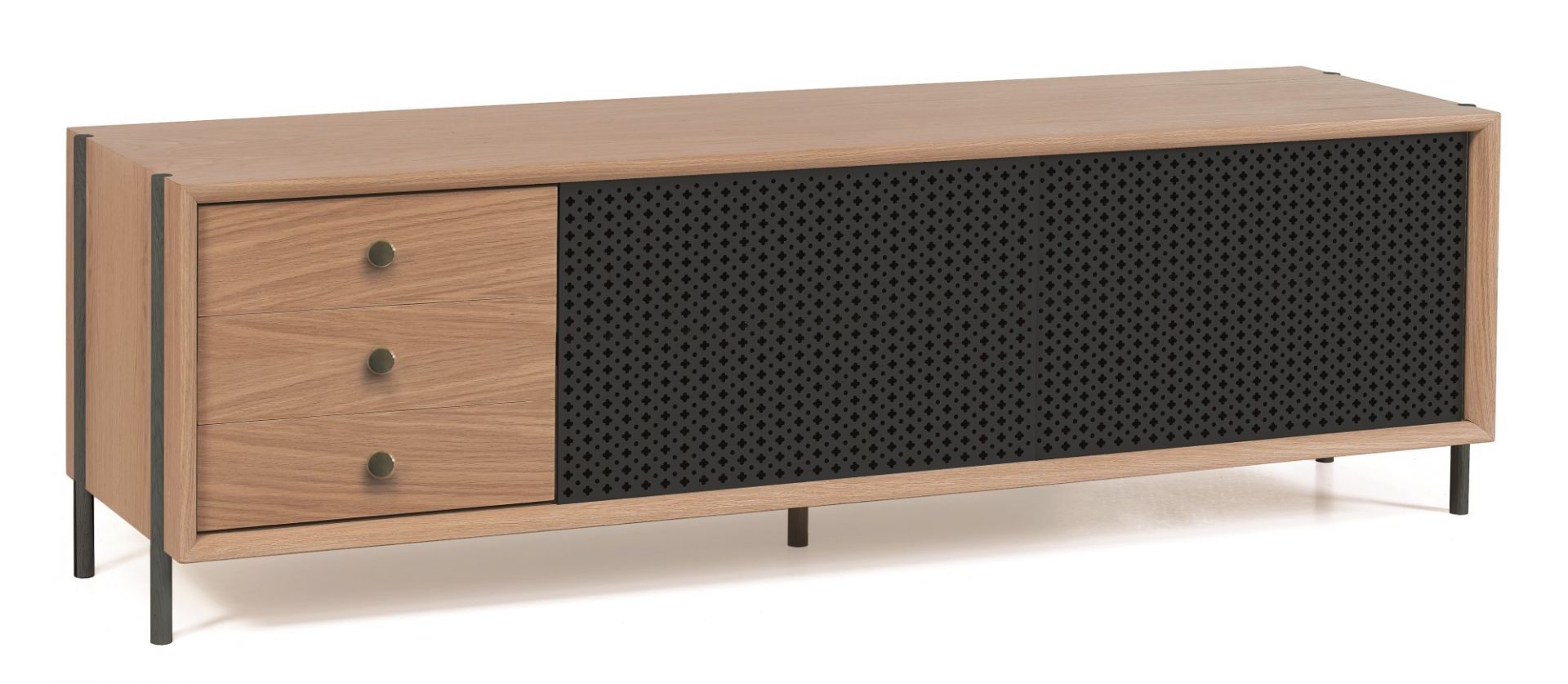 Gabin Sideboard with drawers Harto-slate grey