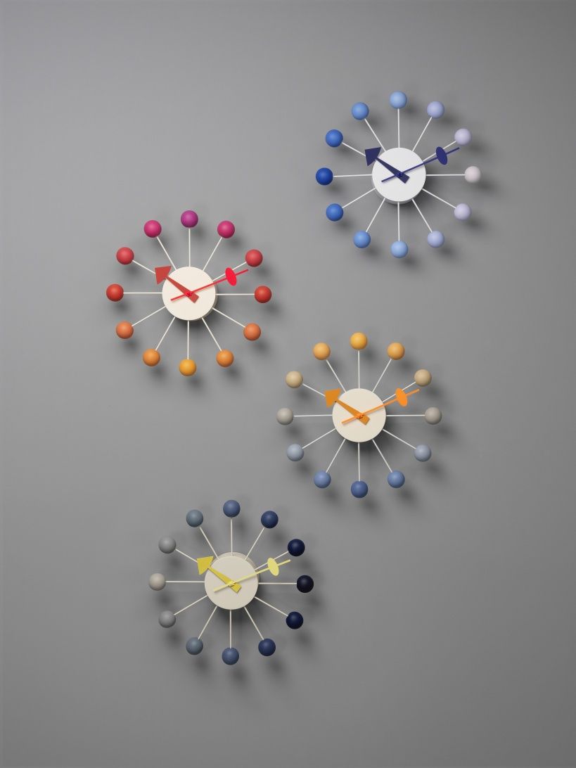 Ball Clock Wall Clock Dawn Vitra LIMITED EDITION
