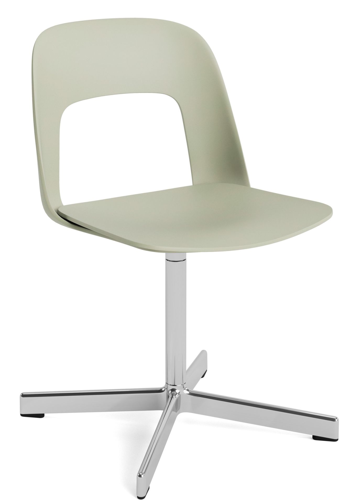 Layout Side Chair 131 4-star swivel base chair Hay  
