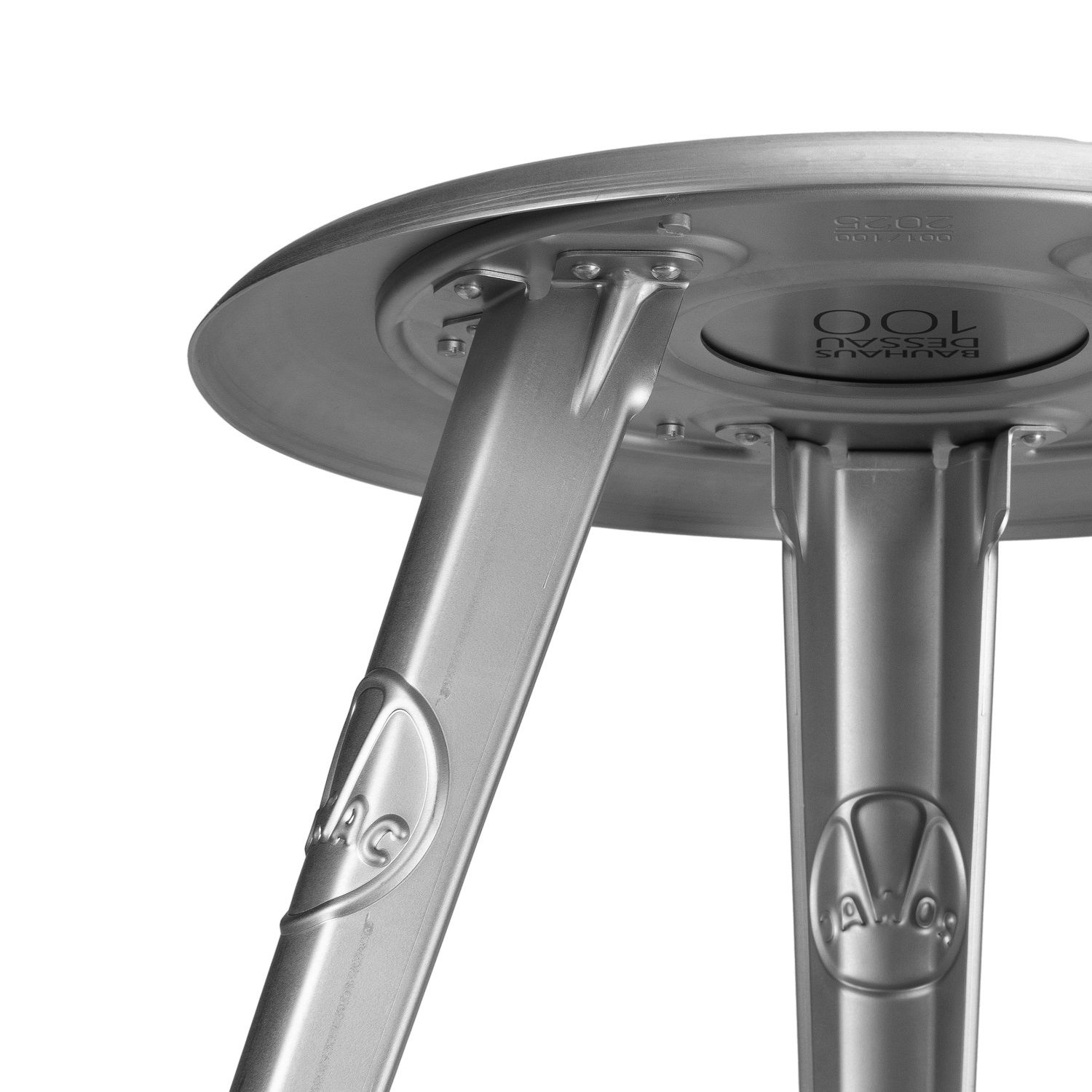 Just Steel Stool Bauhaus Dessau 100 Edition Rowac LIMITED EDITION