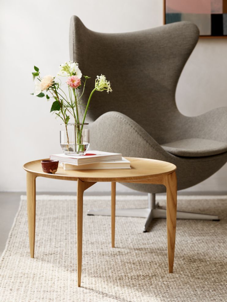 Tray Side Table Ø60cm Fritz Hansen