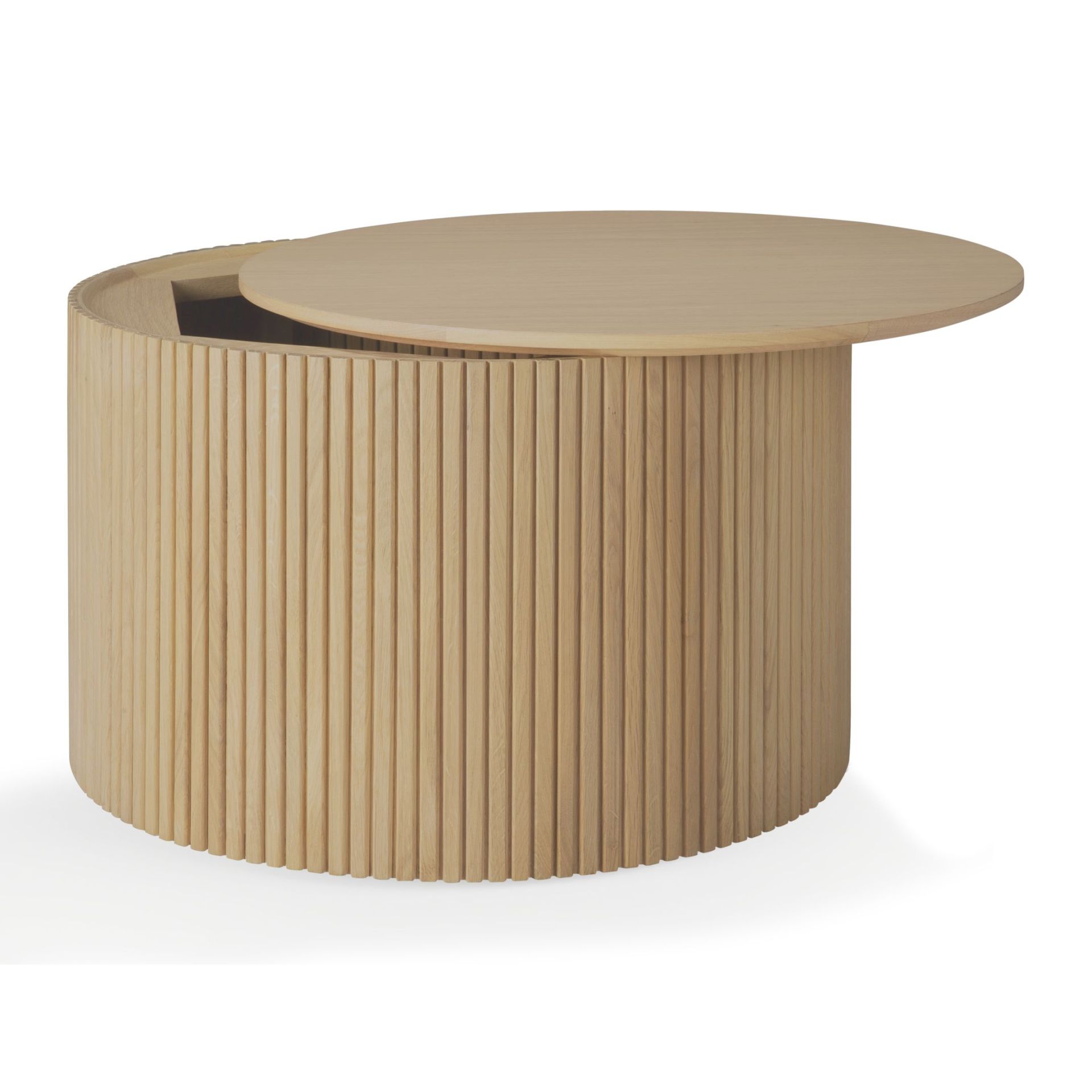 Roller Max Coffee table Oak Ø60cm Ethnicraft