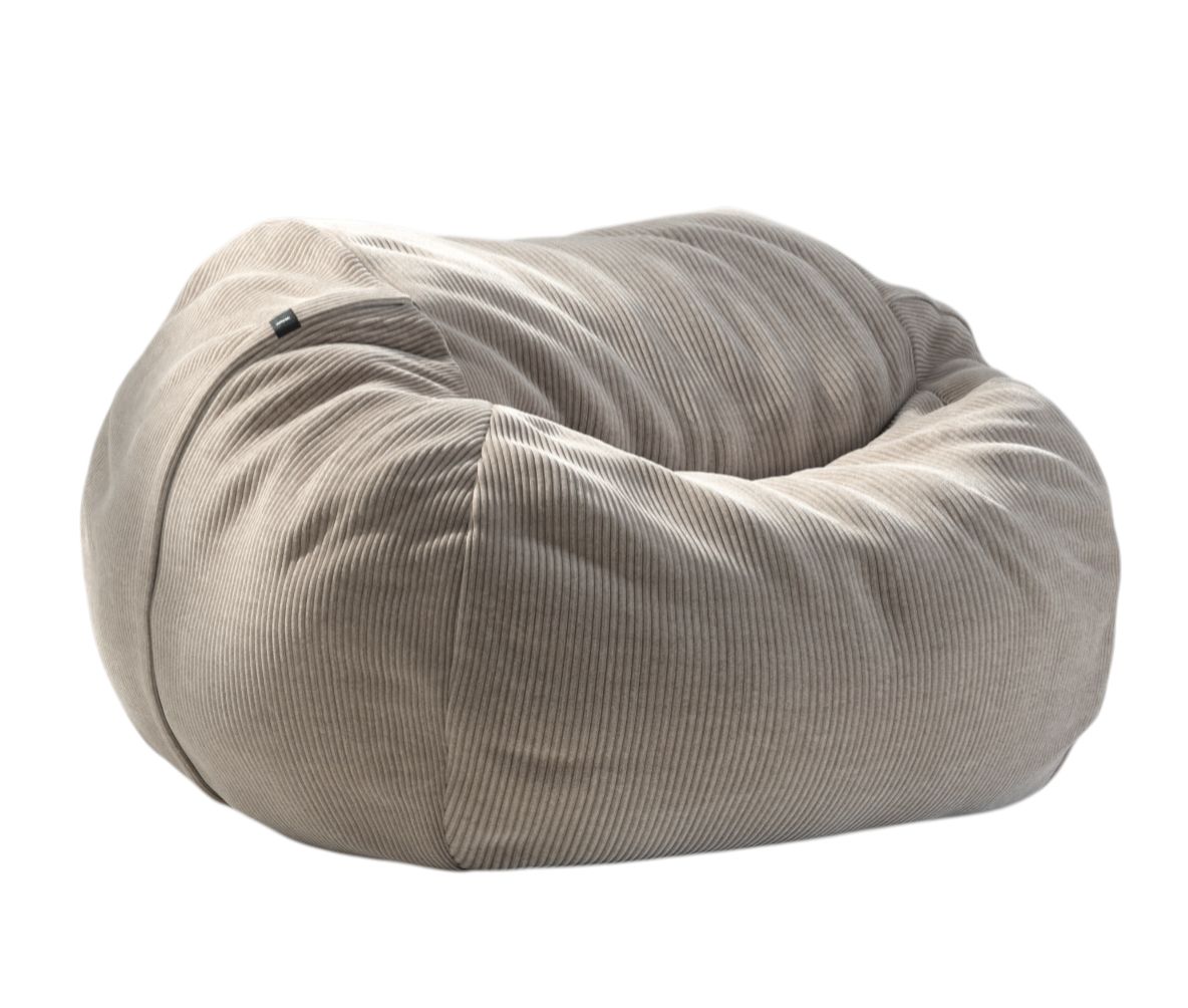 Beanbag Large Beanbag Large CORD VELOUR PLATINUM beanbag DISPLAY ITEMS