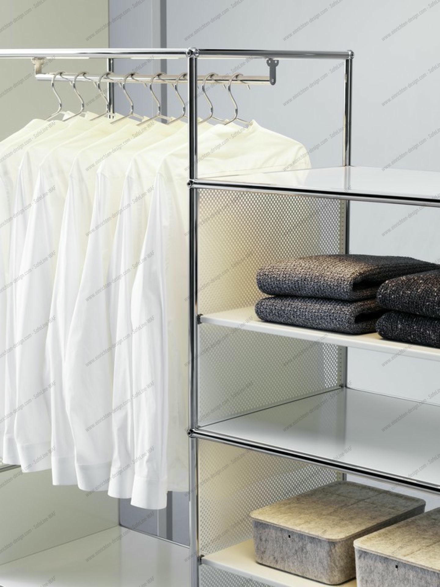 USM Haller E illuminated glas shelf 