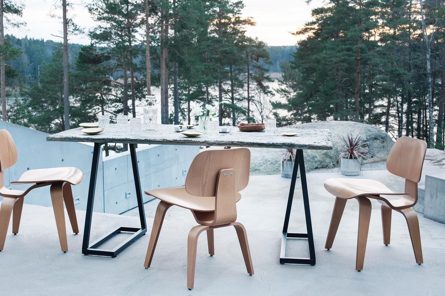 Plywood Group DCW Wooden Chair Vitra