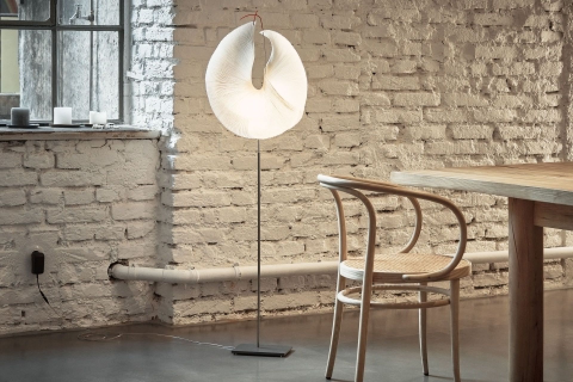 Yoruba Rose Floor lamp Ingo Maurer