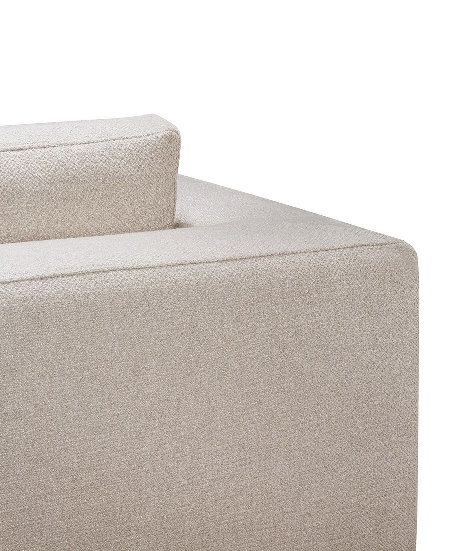 Mellow Sofa Left/Right Armrest Ivory Fabric Ethnicraft 