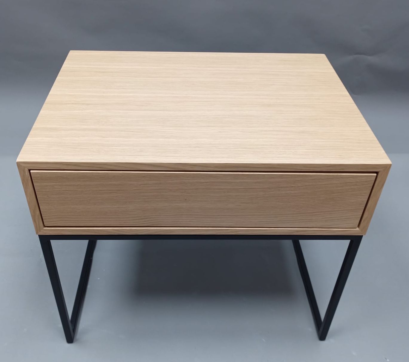 Dina side table, natural oak, Jan Kurtz, defective copy 