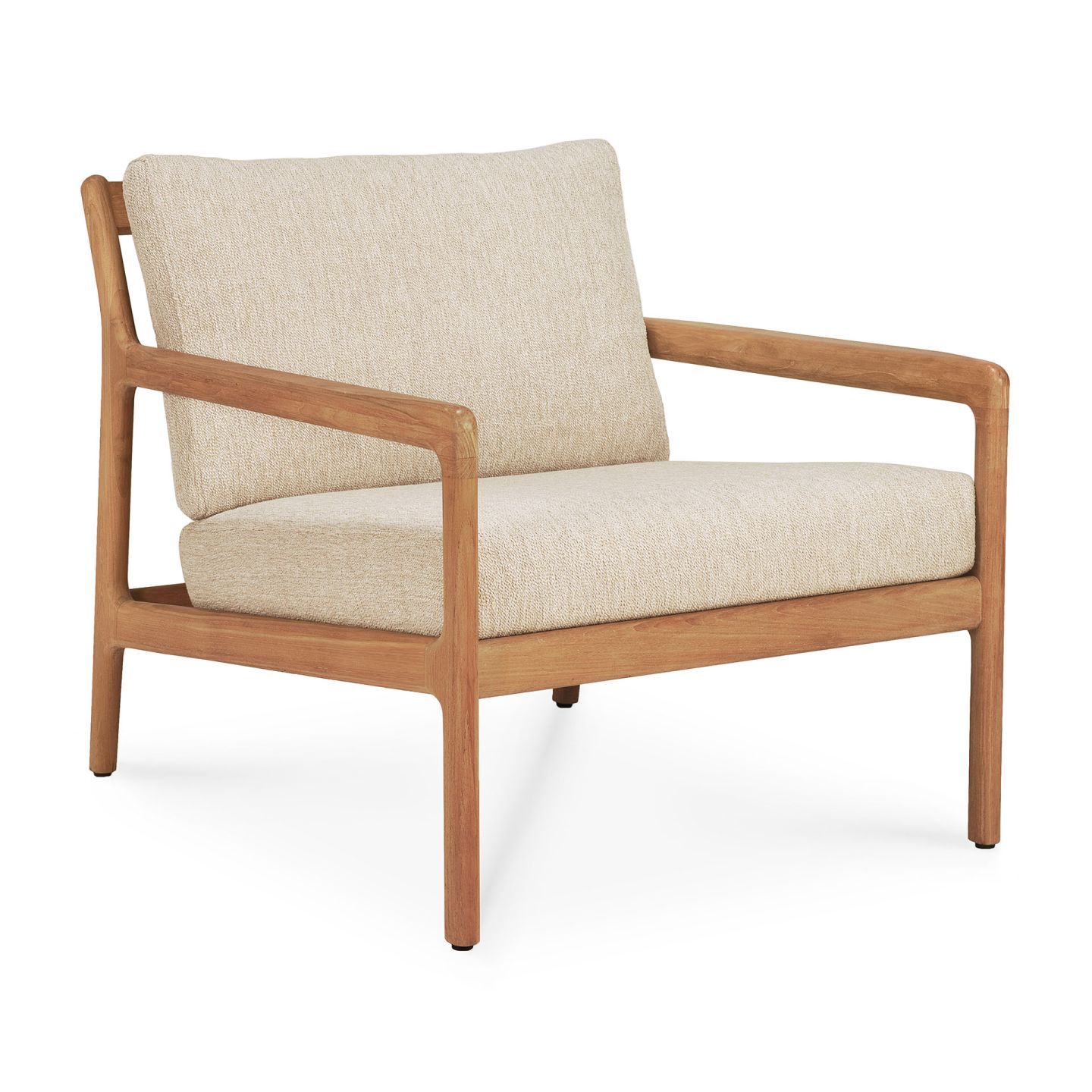 Jack Outdoor 1-Seater Lounge chair Teak Ethnicraft Natural