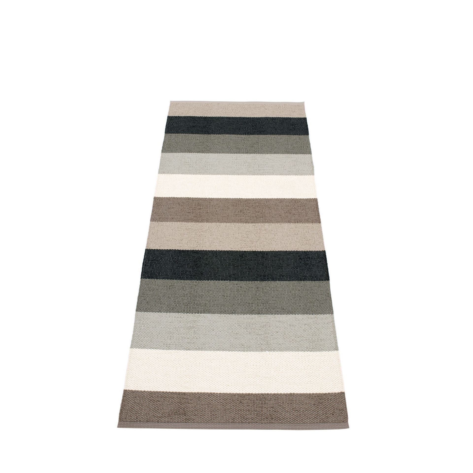 Molly Plastic Carpet 70x200 cm Pappelina Mud